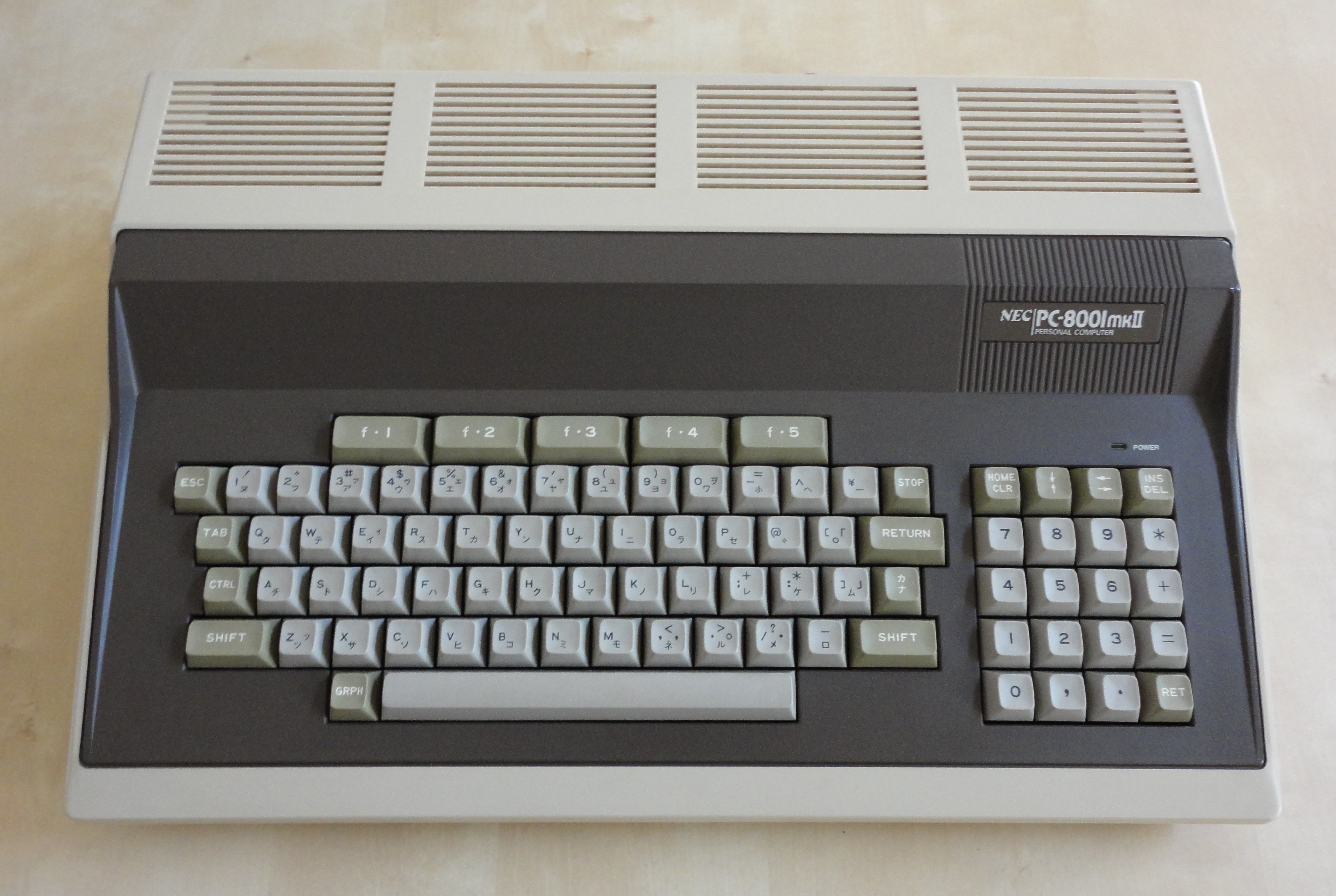 NEC PC-8001 mkII | Vintage CPU